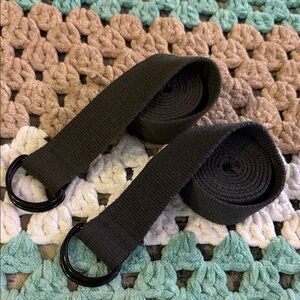 2pc Bundle Green Gray Canvas D-Ring Belt Men’s - One Size 52in